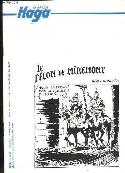 Haga BD Magazine N59 - 60, spcial Rmy Bourls : Le Flon de Miremont.