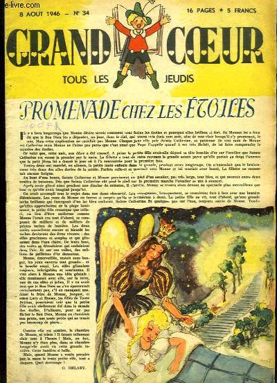 Grand Coeur n34 : Promenade ches les Etoiles - Anvers la Bigare - Johnny Weismuller ...