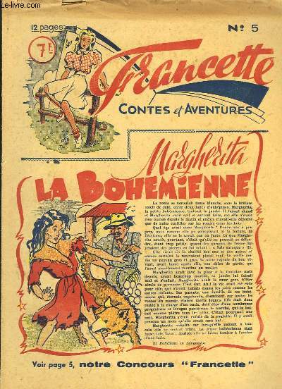 Francette, Contes et Aventures, N5 : Margherita la Bonhemienne