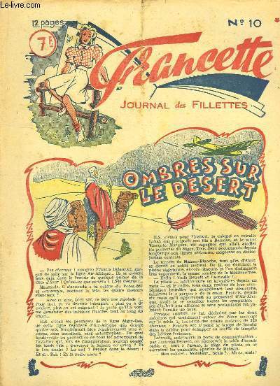 Francette, Journal des Fillettes, N10 : Ombres sur le Dsert.