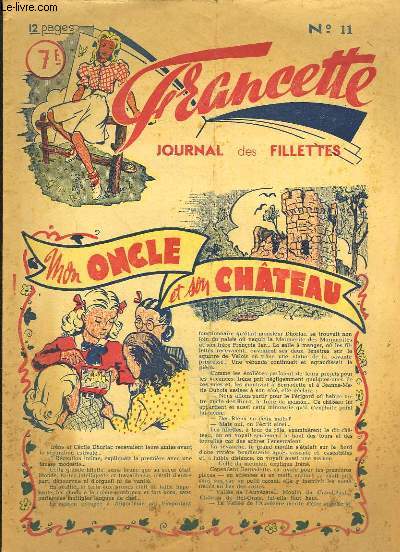 Francette, Journal des Fillettes, N11 : Mon Oncle et son Chteau.