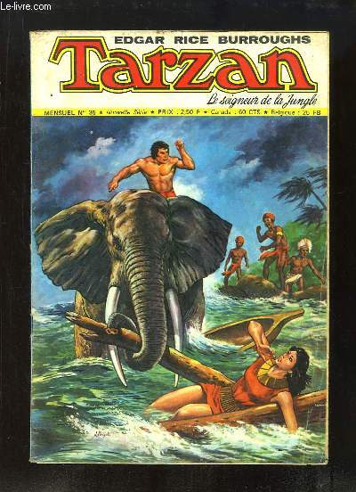 Tarzan, le seigneur de la Jungle N35, Nouvelle Srie : La Jungle en flammes -
