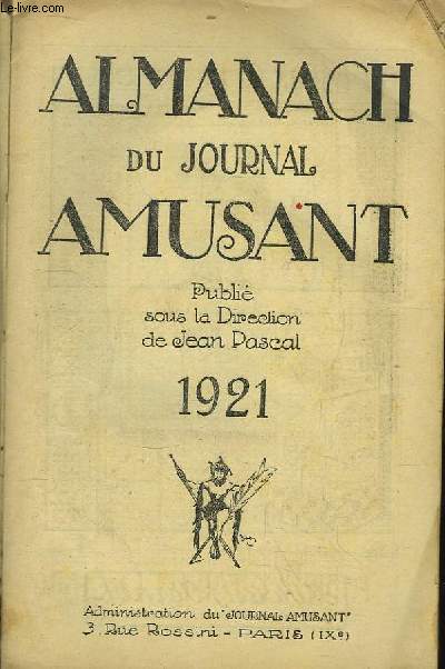 Almanach du Journal Amusant - 1921