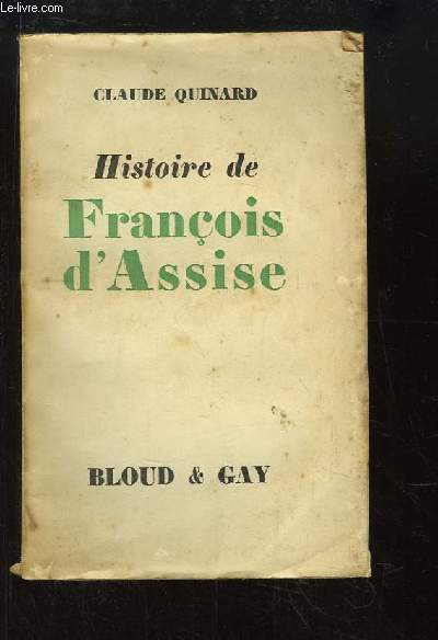 Histoire de Franois d'Assise.