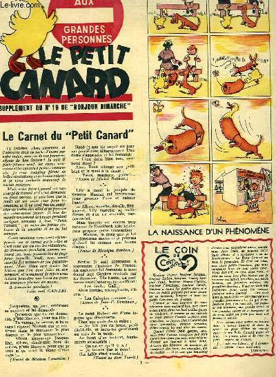 Le Petit Canard, supplment du N19 de 