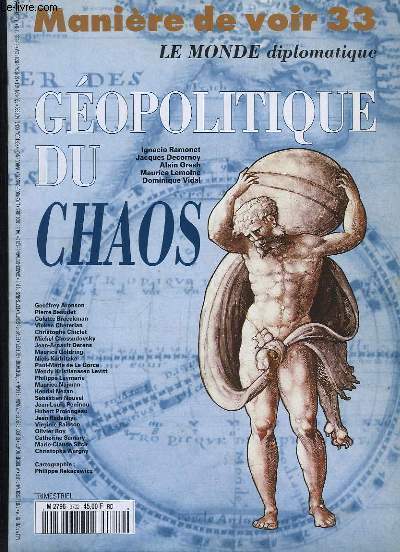 Manire de Voir n33 : Gopolitique du Chaos. Le monde diplomatique.
