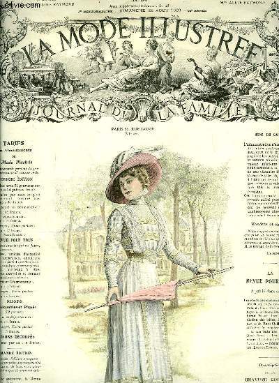 La Mode Illustre, Journal de la Famille N34 - 50e anne : Robe de Casino de Ney soeurs