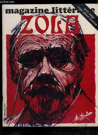 Magazine Littraire n132 : Zola - Erich Segal - Roger Gilbert Lecomte