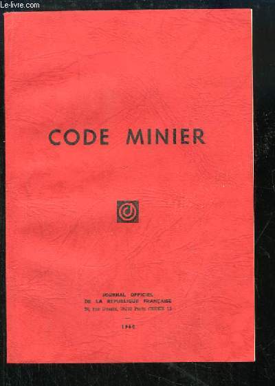 Code Minier.
