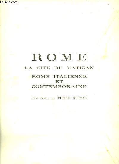 Rome. La Cit du Vatican, Rome italienne et contemporaine.
