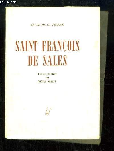 Saint Franois de Sales.