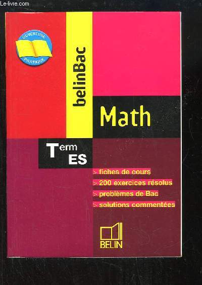 BelinBac Math, Terminales ES