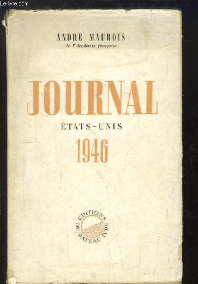 Journal. Etats-Unis, 1946