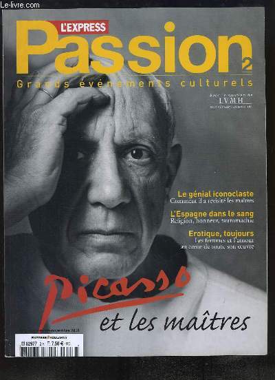 L'Express, Passion - Grands Evnements culturels, N2 : Picasso et les matres.