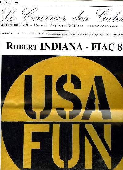 Le Courrier des Galeries N19 : Robert Indiana - FIAC 89