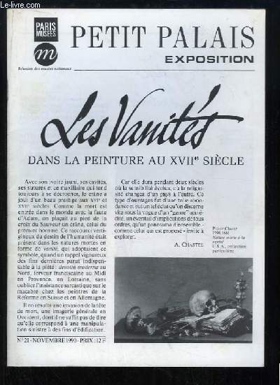 Petit Palais Exposition, n21 : Les Vanits dans la peinture au XVIIe sicle
