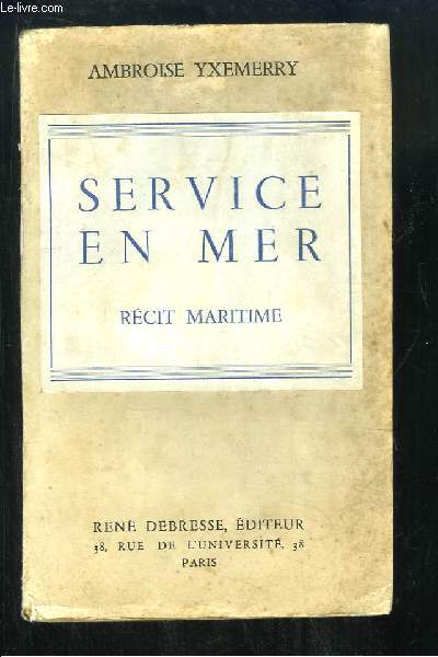 Service en Mer. Rcit maritime