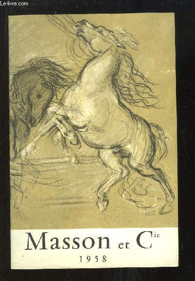 Catalogue Masson & Cie 1958, 14 tudes de Delacroix.