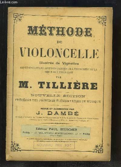 Mthode de Violoncelle.