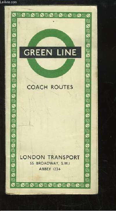 Green Line. Coach routes.