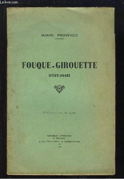 Fouque-Girouette (1757 - 1843)