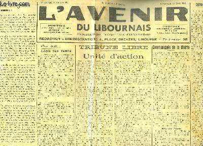 L'Avenir du Libournais, N35 - 1re anne