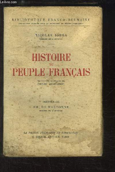 Histoire du Peuple Franais.