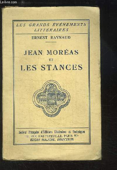Jean Moras et les Stances.