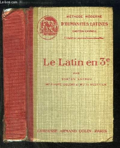 Le Latin en 3me.