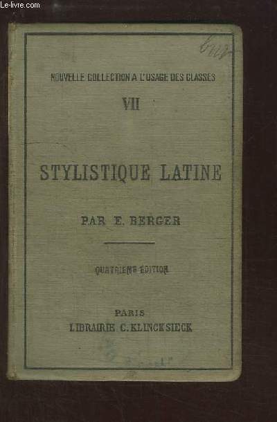 Stylistique Latine