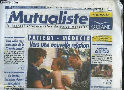 Le Mutualiste N25 : Patient / Mdecin, vers une nouvelle relation -