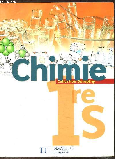 Chimie, 1re S.