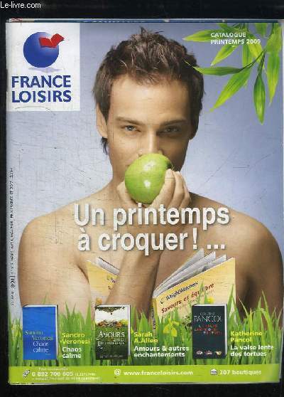 Catalogue France Loisirs, Printemps 2009