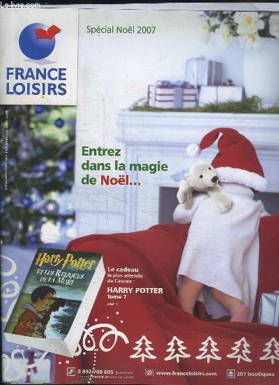 Catalogue France Loisirs, Spcial Nol 2007. Entrez dans la magie de Nol.