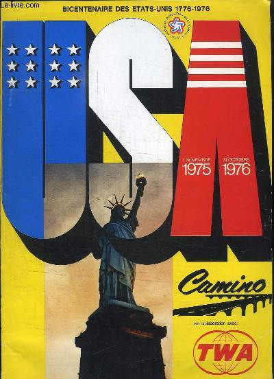 Catalogue Camino. Usa, 1er novembre 1975 - 31 octobre 1976