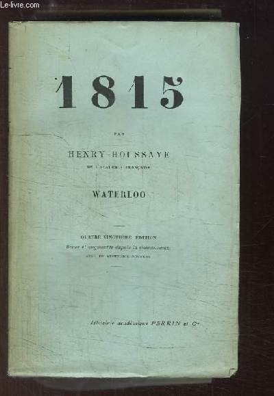 1815. Waterloo