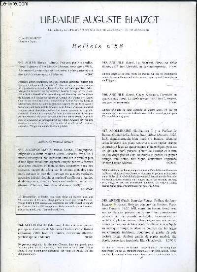 Catalogue Reflets N58