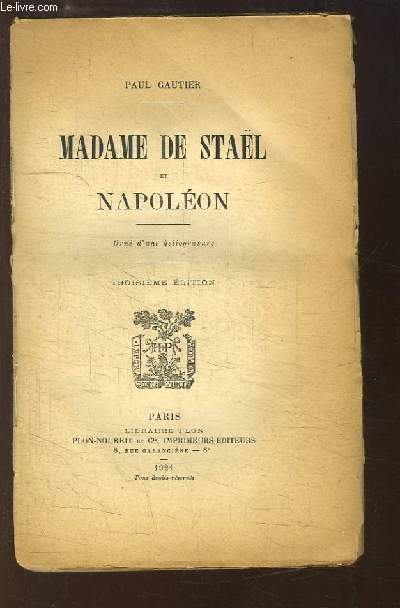 Madame de Stal et Napolon.