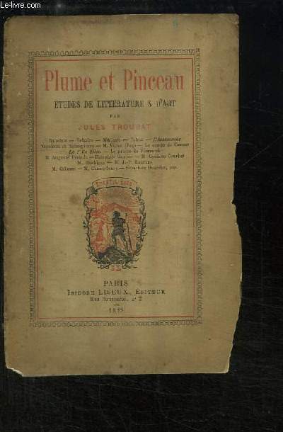 Plume et Pinceau. Etudes de littrature et d'art.