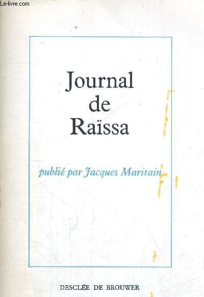 JOURNAL DE RAISSA