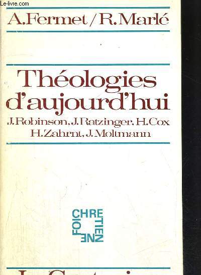 THEOLOGIES D AUJOURD HUI