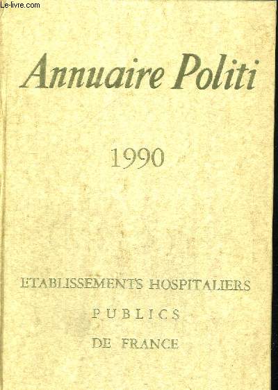 ANNUAIRE POLITI 1990