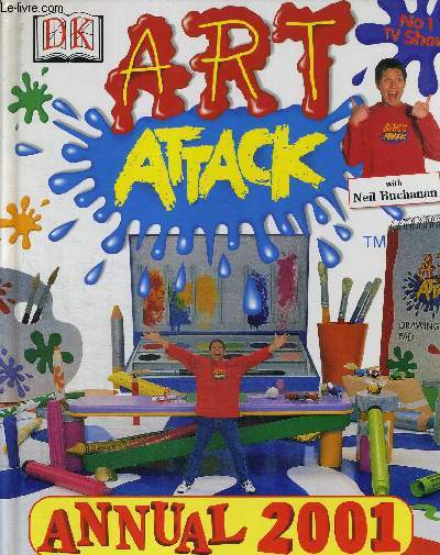 ART ATTACK ANNUAL 2001 WITH NEIL BUCKMAN - OUVRAGE EN ANGLAIS