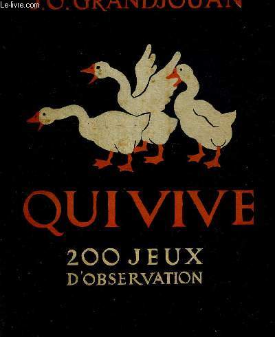 QUIVIVE 200 JEUX D OBSERVATION