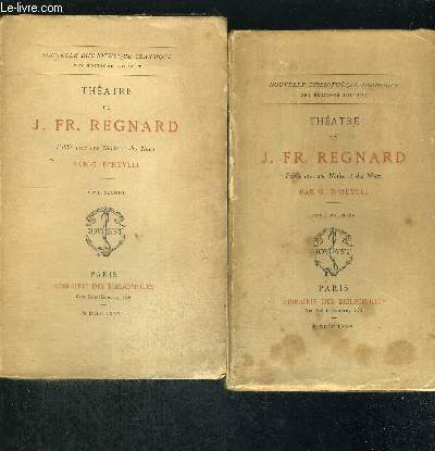 THEATRE DE J.FR. REGNARD - TOME 1 + 2