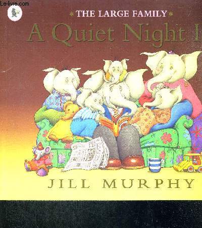 A QUIET NIGHT IN - THE LARGE FAMILY - LIVRE EN ANGLAIS