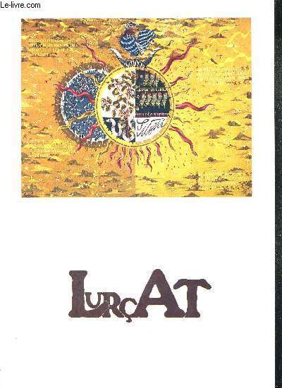 LURCAT- DU 13 SEPTEMBRE AU 3 NOVEMBRE 1985 - CATALOGUE D'EXPOSITION