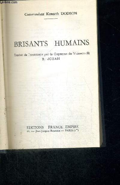 BRISANTS HUMAINS