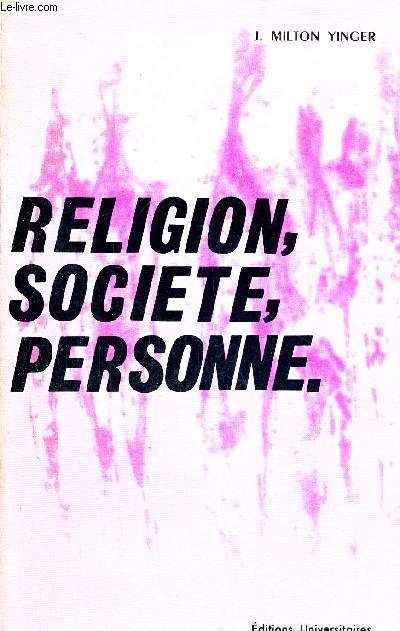 RELIGION, SOCIETE, PERSONNE.