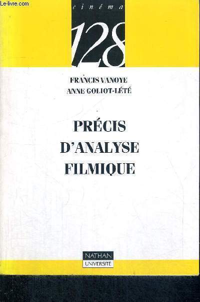 PRECIS D'ANALYSE FILMIQUE - CINEMA 128